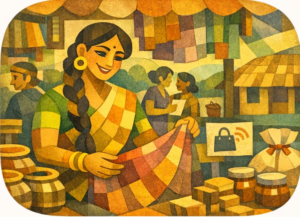 her market stall haath SHEMART